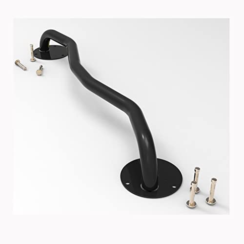 Chin Up Bar Wall Mounted Pull Up Bar, Multi-Handle Steel Fitness Equipment for Home Gym, Safe Load Capacity 300kg - Ideal for Strength Training and Workouts - color: Steel, size: Style 1