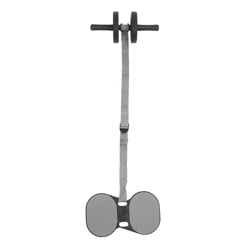 Abdominal Wheel Roller with Automatic Resilience, Knee Pad & Pull Strap, Dual Wheel Ab Workout Equipment for Home Gym