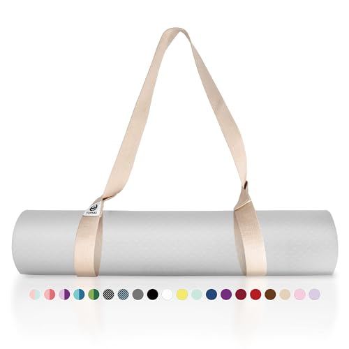Tumaz Yoga Mat Strap Adjustable Carrier for All Yoga Mats, 2 Sizes - color: 21. Original, size: 85 IN