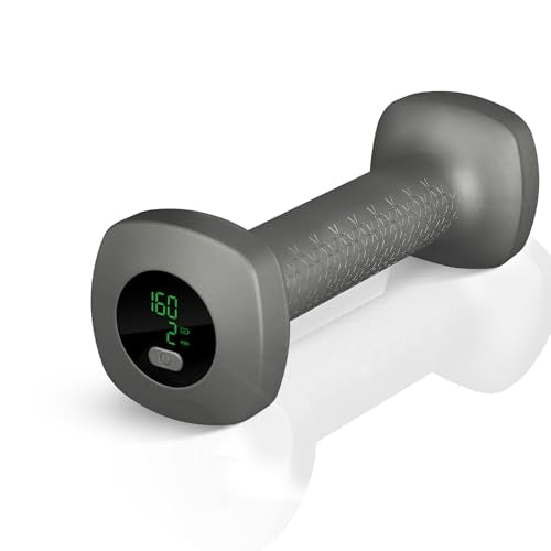 Smart Dumbbell,HISPOX Weight Dumbbell(Sold in Single) with Timing and Counting