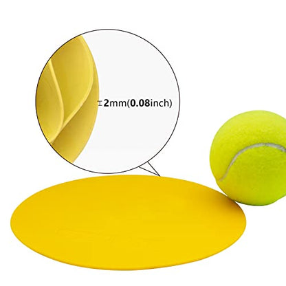 Flat Cones Spot Markers Soccer Basketball Sports Speed Agility Training - color: Without Hole