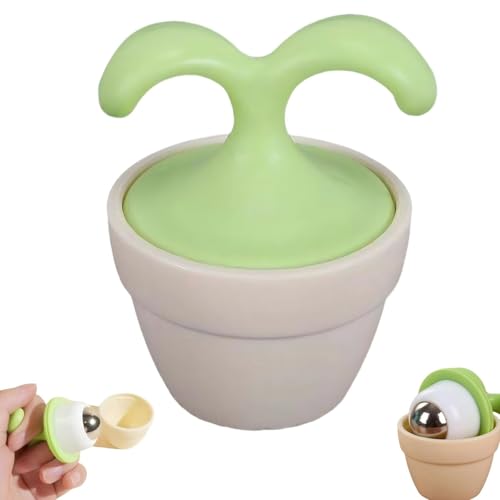 2 Pack Mini Plant Massage Roller Handheld Facial Neck Body Relax