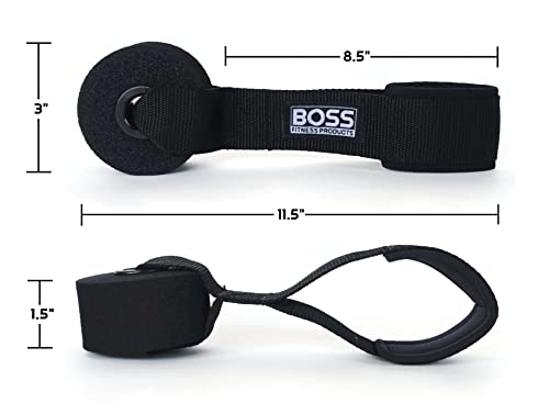 Extra Large Heavy Duty Door Anchor - Great for Resistance Bands, Physical Therapy Bands, and Closed Loop Bands