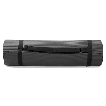 BalanceFrom 7-Piece Yoga Set with 71x24x0.5 Inches Extra Thick Mat and Carrying Sling – Includes 2 Blocks, Stretch Strap, 2 Towels, and Knee Pad for Home, Studio, and Gym Workouts