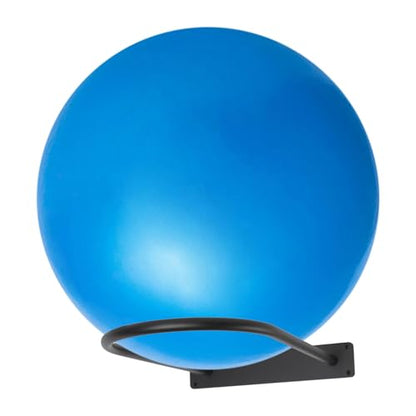 Stability Ball Holder Wall Mount - Heavy Duty Exercise & Yoga Ball Storage Rack for Home, Yoga Studios, and Commercial Gyms - Space-Saving Design for Stability Balls up to 85cm(Black 1-Pack)