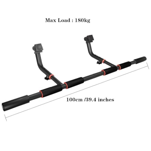 Portable Pull-Up Bar for Doorway, Adjustable Chin-Up Bar No-Screw Installation for Home Office