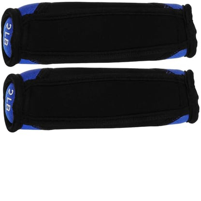 Beavorty Soft Dumbbell Hand Weights Pair 2lb Each Blue Running Fitness Equipment Sandbag Hand Trainer for Home Arm Exercise and Strength Training