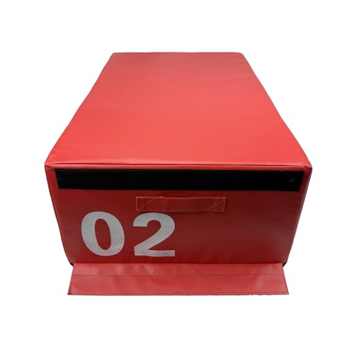 Free Combination Foam Plyometric Jump Box, Height Exercise Box Multiple Height Levels With Non-Slip Surface & EPE Foam For Plyometrics HIIT Strength Training Home Gym (Size:02#-35.4 * 21.7 * 11.8in) - size: 02#-35.4*21.7*11.8in