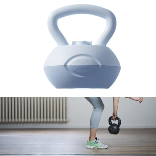Water Filled Kettlebell, Yoga Fitness Kettlebell,Household,Strength Training, Body Workout Versatile Home Fitness Equipment - color: Blue
