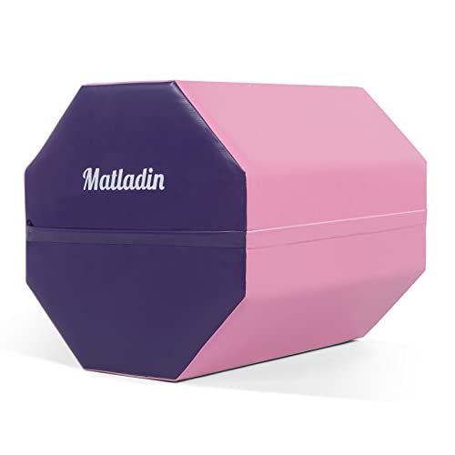 20"x20" Gymnastics Octagon Skill Shape Tumbling Backbend Trainer Exercise for Preschool Kids Gym - color: Pink & Purple
