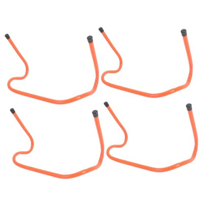 4pcs Agility Hurdles Plastic Training Barriers for Speed and for Soccer Football and Track Practice for Boys and Girls and Athletes