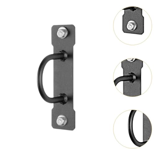 Wall Mount Anchor for Battle Rope with Ceiling Hook for Fitness, SingleSide 26HoleDia