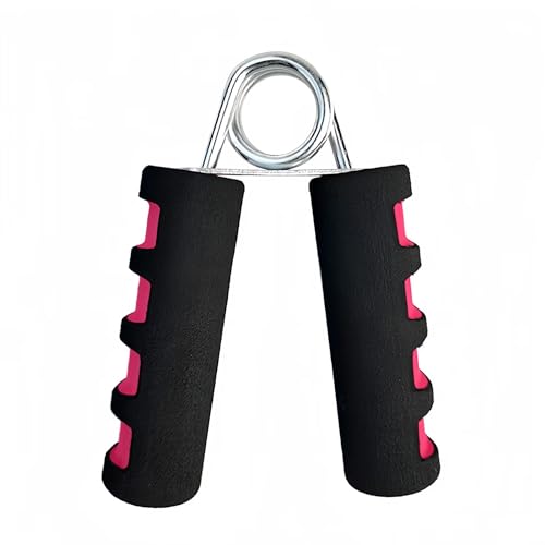 2 Pcs Soft Foam Hand Exerciser，Strengthen Hand Grip Exerciser for Quickly Increasing Wrist Forearm and Finger Strength（Red）
