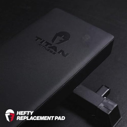 Titan Fitness Hefty Replacement Pad, Competition Flat Bench, Extra Wide Pad, Enhanced HeftyGrip Vinyl, Weight Training Utility Flat Bench Padding
