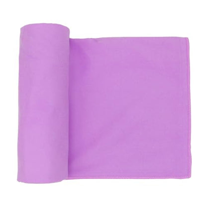 Eunzel Hot Yoga Towel Non Slip Yoga Mat Towel Non-Slip Sweat Absorbent Microfiber Towel for Hot Yoga, Pilates and Workout 72" x 26.5", Purple