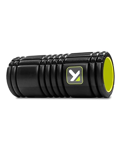 TriggerPoint Grid 1.0 Foam Roller - 13" Multi-Density Massage Roller for Deep Tissue & Muscle Recovery - Relieves Tight, Sore Muscles & Kinks, Improves Mobility & Circulation - Targets Key Body Parts - color: Black, size: 13 Inch