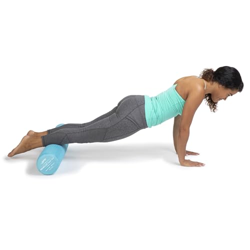 OPTP PRO-Roller Super Soft Density Foam Roller 36 in - Light Blue Low Density Foam Roller for Exercise, Gentle Massage, and Physical Therapy 36" x 6" Round