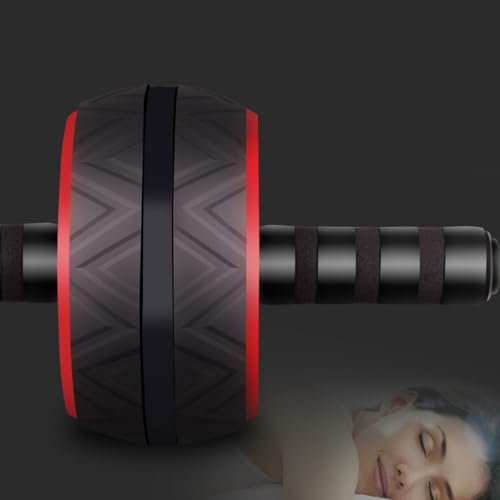 Toddmomy Ab Roller Wheel for Core Strengthening Abdominal Roller for Men Women Fat Burning Fitness Device Full Upper Body Workout Equipment Suitable for Beginners and Pros
