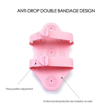 Massage Ball Roller, Hand Held Massager, Trigger Point Ball, Back & Foot Massager - Pink - color: Pink