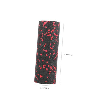 TOYANDONA Portable Compact Roller Hard Foam Massage Roller for Muscle Relaxation Lightweight and Hollow Design for Travel Fitness and Backbend Exercises