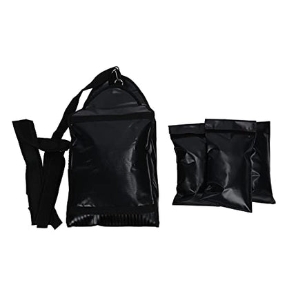 Adjustable Sandbags with 3 Sub - Bag PVC Mesh Weight Bags for Sprinter Speed Resistance Training, Durable Drag Workout Gear for Athletes and Fitness Enthusiasts