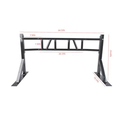 Wall Mounted Heavy-Duty Pull Up Bar Multi-Grip Chin Up bar Multifunctional Dip Station for Indoor Home Gym Workout, Power Tower Set Training Equipment Fitness Dip Stand Up to 440 Lbs (Black)