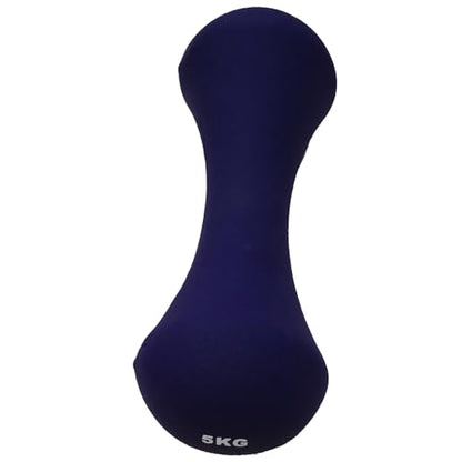 2x Weights Dumbbells Set Women - Born Shaped Neoprene Hand Weights for Women and Men - Ideal for Home Gym Fitness Weight Training Pilates 0.75kg+0.75kg 3.3 Pound Dumbbell Pairs s24a - color: Purple