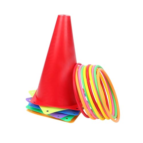 Toss Game Set Field Marker Cones Outdoor Game for Kids Adults Traffic Cones