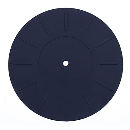 Turntable Mat, 7" Silicone Rubber Record Vinyl Slipmat Universal for All Record LP Players by Gartopvoiz - size: 7"