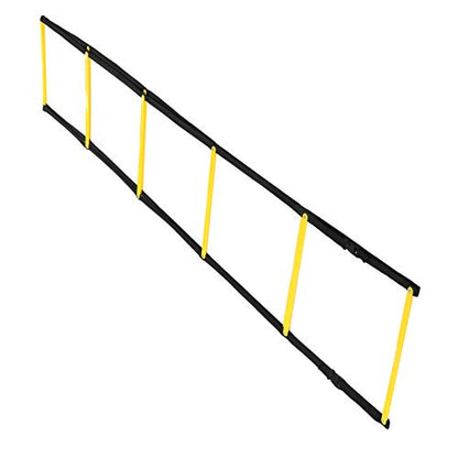 Speed Ladder for Football Footwork Training, Agile Speed Training Ladder with Anti - Slip Rungs, 14.4ft Fixed 10 - Rung Design with Carry Bag for Soccer Drills