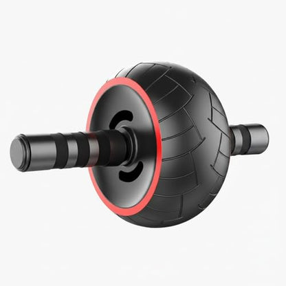 Ab Wheel Roller with Kneeling Pad, Non-Rebound TPU Exercise Wheel for Core Strength, Stable Steel Axle Home Fitness Trainer