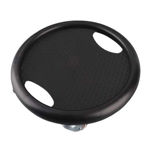 Core Slider, Ab Workout Sliding Disc with 4 Universal Rollers for Home Gym, Office and Abdominal Training - color: Black