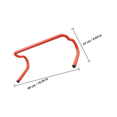 3pcs Detachable Agility Speed Training Hurdles PVC Portable Sports Equipment for Soccer Basketball Football Drills and Athlete Fitness