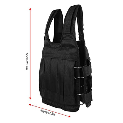 Ox Cloth 50kg Adjustable Weighted Vest for Strength Training & Fitness Workouts