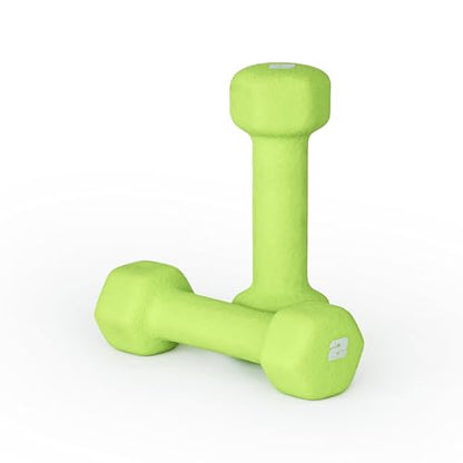 CAP Barbell Neoprene Dumbbell Weights Pairs & Sets | Color Series - style: 2 lb Pair