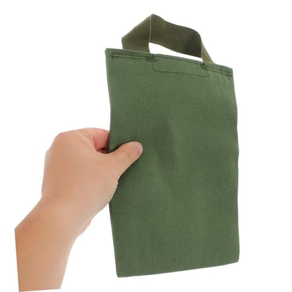 ORFOFE 2Kg Adjustable Weighted Sandbag for Yoga and Fitness Canvas Training Bag with Handle for Muscle Strengthening and Balance Exercises Empty Fillable Gym Sandbag for Pilates and Weightlifting