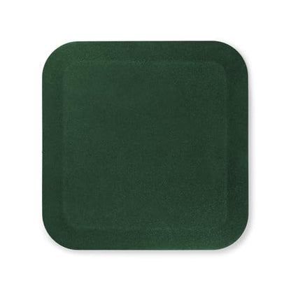 Playsafer Heavy Duty Commercial Rubber Playground Mat for Slides and Swings | 1.5" Thick | 36" X 36" Square Mat - size: 1 Pack