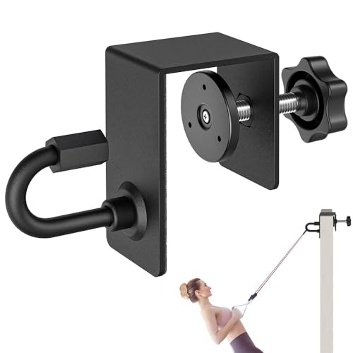Kipika Door Anchor for Resistance Bands, Heavy Duty Door Anchor Attachment, Workout Door Mount Anchors for Body Weight Straps, Strength Training, Physical Therapy Exercise, Home Gym - color: 1 Pack
