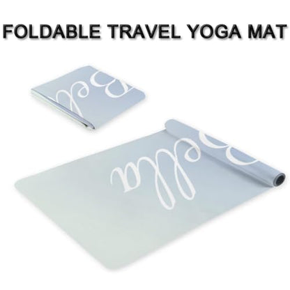 Custom Name Yoga Mat,Personalized Travel Yoga Exercise Mat,Non Slip,Perfect for Kids & Adults,Gradient Color D Series - color: Style 5