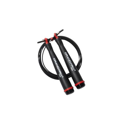 Jump Rope for Men and Women (Grand Prix Ultra Speed Series) – Adjustable Wire Rope for CrossFit, Boxing, and Fitness Training – Smooth, Fast, Tangle-Free Rotation (Made in Korea)