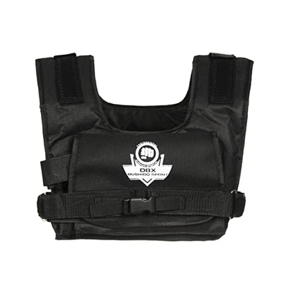 DBX BUSHIDO SPORT Weighted Jacket from 1 kg to 10 kg - Weighted Vest for Strength Training - Weight Vest Made of Durable Cordura Material