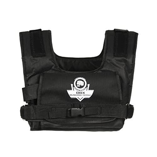 DBX BUSHIDO SPORT Weighted Jacket from 1 kg to 10 kg - Weighted Vest for Strength Training - Weight Vest Made of Durable Cordura Material