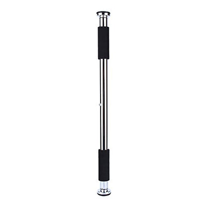 Door Pull Up No Screws Pull Up D Chin Multi Purpose Indoor Gym for Home Gym Exercise Electroplate Steel with Non Slip Foam Pads Rubber Stoppers