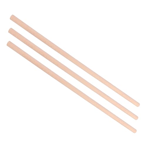 3Pcs Open Shoulder Back Correct Hunchback Stick, Yoga Assistance & Fitness Training, Wooden Material, 2x70cm for Posture Correction and Muscle Support