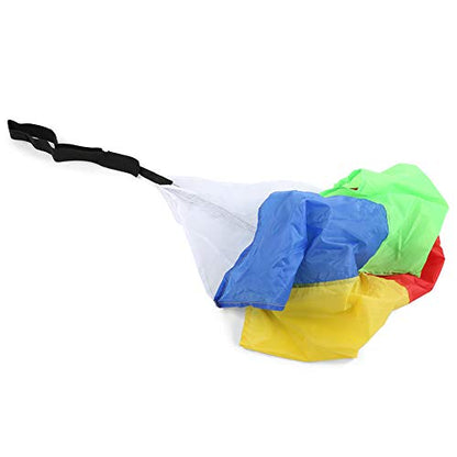 Resistance Parachute, Safe Adjustable Webbing Training Device for Sprint Running Cycling Skating Swimming Athletes