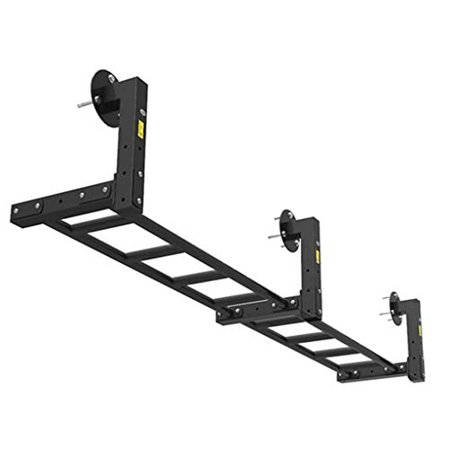 Hua Wall-Mounted, Heavy Climbing Frame, Multi-Purpose Core Strength Fitness Equipment, Suitable for Home/Gym, Load 600kg, 211x32x35cm