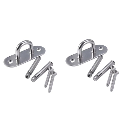 VANZACK 2pcs Fan Stand Ceiling Mount for Gymnastic Rings for Yoga Trainer Bracket for Yoga Gymnastics Ring Fixed