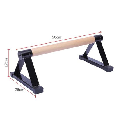 Premium Wooden Push Up Bars Set for Strength Training and Body Fitness