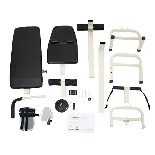 Health & Fitness Full Body Inversion Table Traction & Stretch Decompression Machine,Multifunctional Cervical Spine Stretcher Machine,Lumbar Stretch Table Tool for Neck, Back, Knee, and Hip