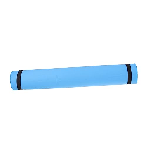 BESPORTBLE Portable Slip Yoga Mat for Fitness Outdoor Camping Hot Yoga Pilates and Aerobic Stretching Lightweight High Density Blue